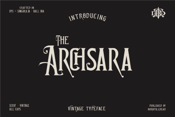 Achsara: The Vintage Blackletter Font That Demands Attention