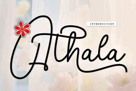 Athala: The Rhythmic Script Font for Artisan Brands