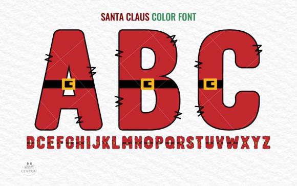 Christmas Santa Font: A Designer's Guide to Festive Cheer