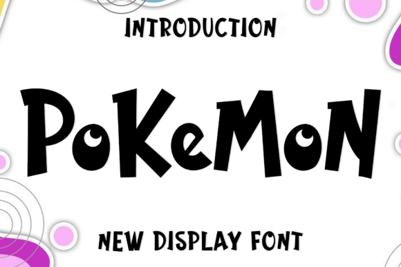 Discover the Warmth of the Pokemon Typeface