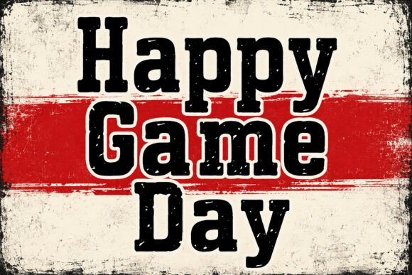 Happy Game Day: A Vintage Slab Serif for Unforgettable Sports Design