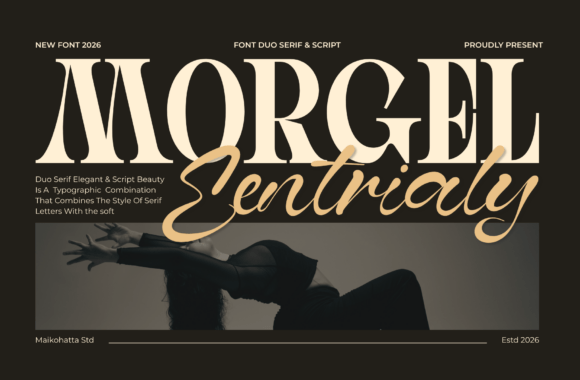 Morgel Eentrialy: Where Serif Meets Signature