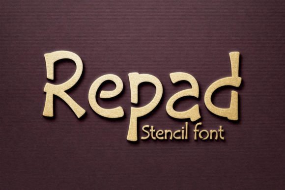 Repad Stencil: The Display Font Built for Making